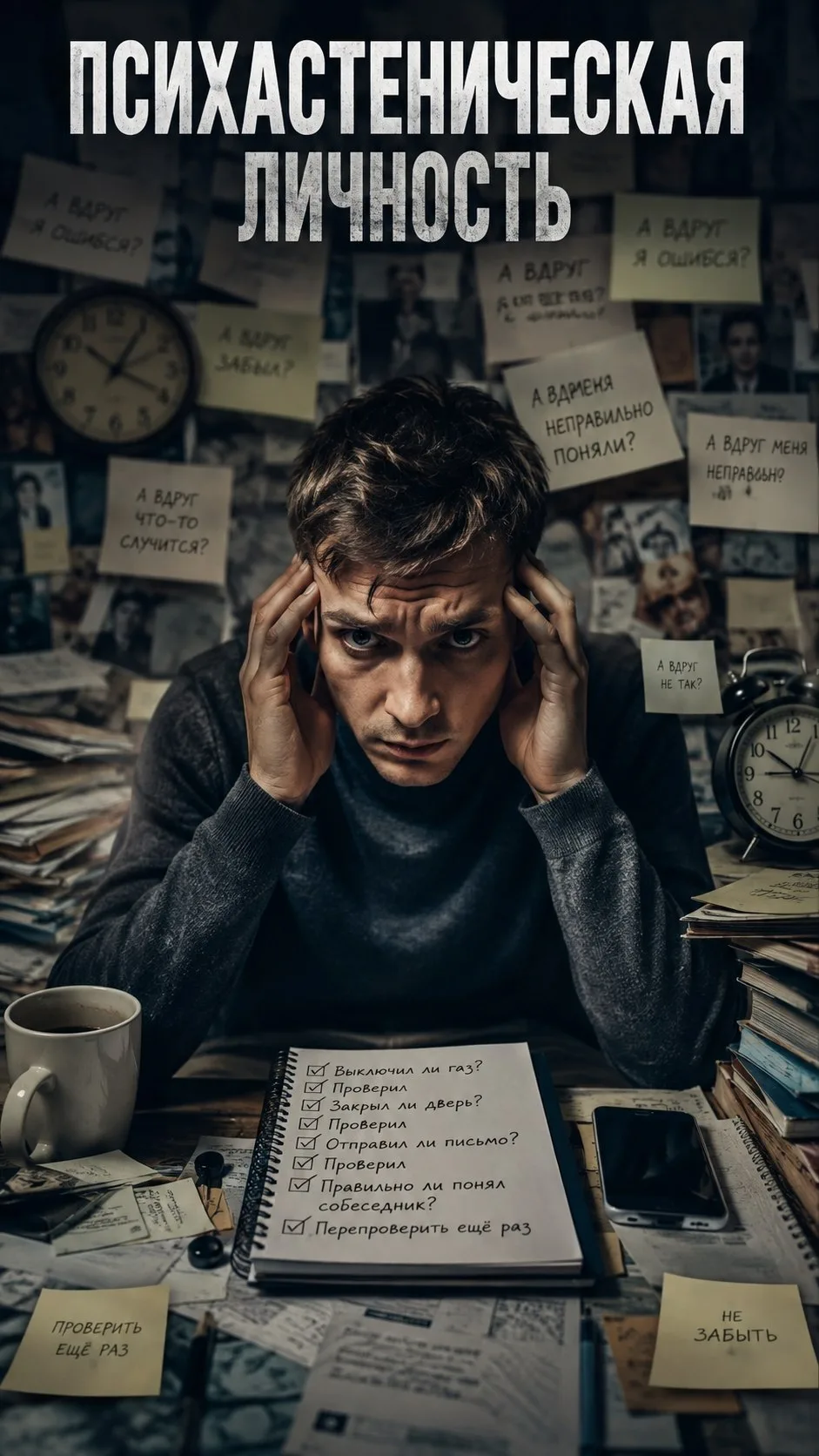 🧠 ОСТОРОЖНОСТЬ КАК КЛЕТКА: ПОЧЕМУ ПСИХАСТЕНИК НЕ МОЖЕТ ПРОСТО ЖИТЬ