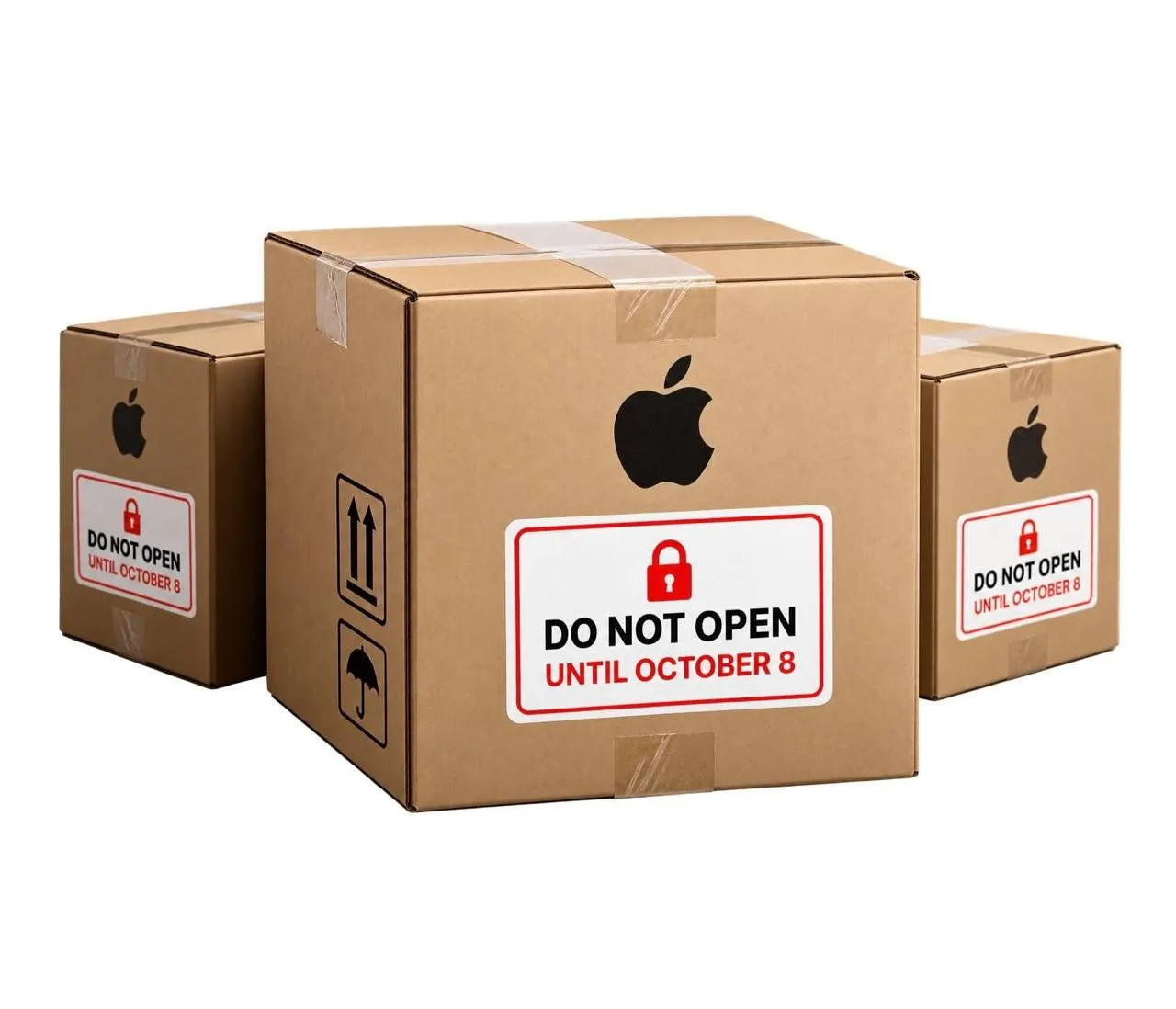 📱 Слухи: магазины Apple получили таинственные коробки с надписью «Не вскрывать до 8 ок...