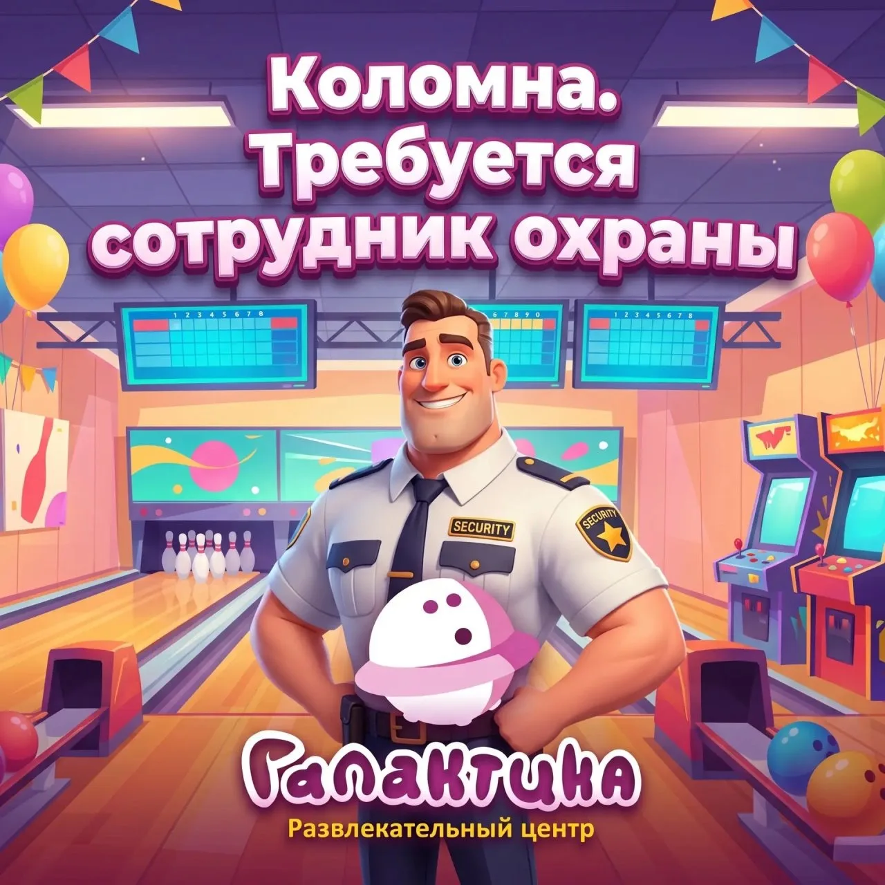 Коломна. Сотрудник охраны