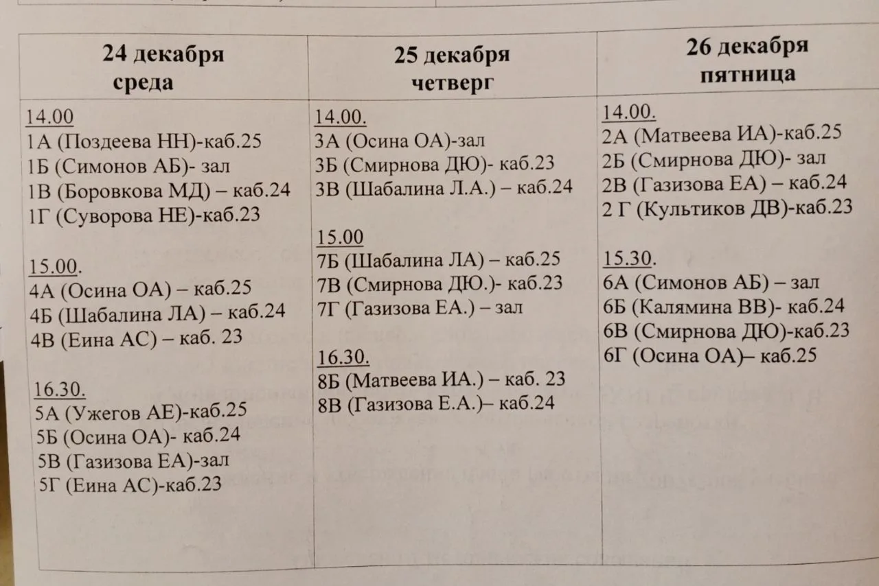 🔥Сегодня последний учебный день по привычному расписанию.