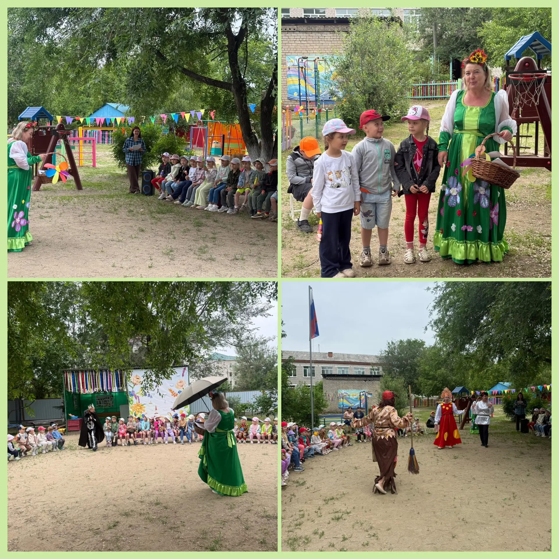 В нашем детском саду прошёл яркий праздник, посвящённый Дню лета. Ребята окунулись в тёплое летнее н