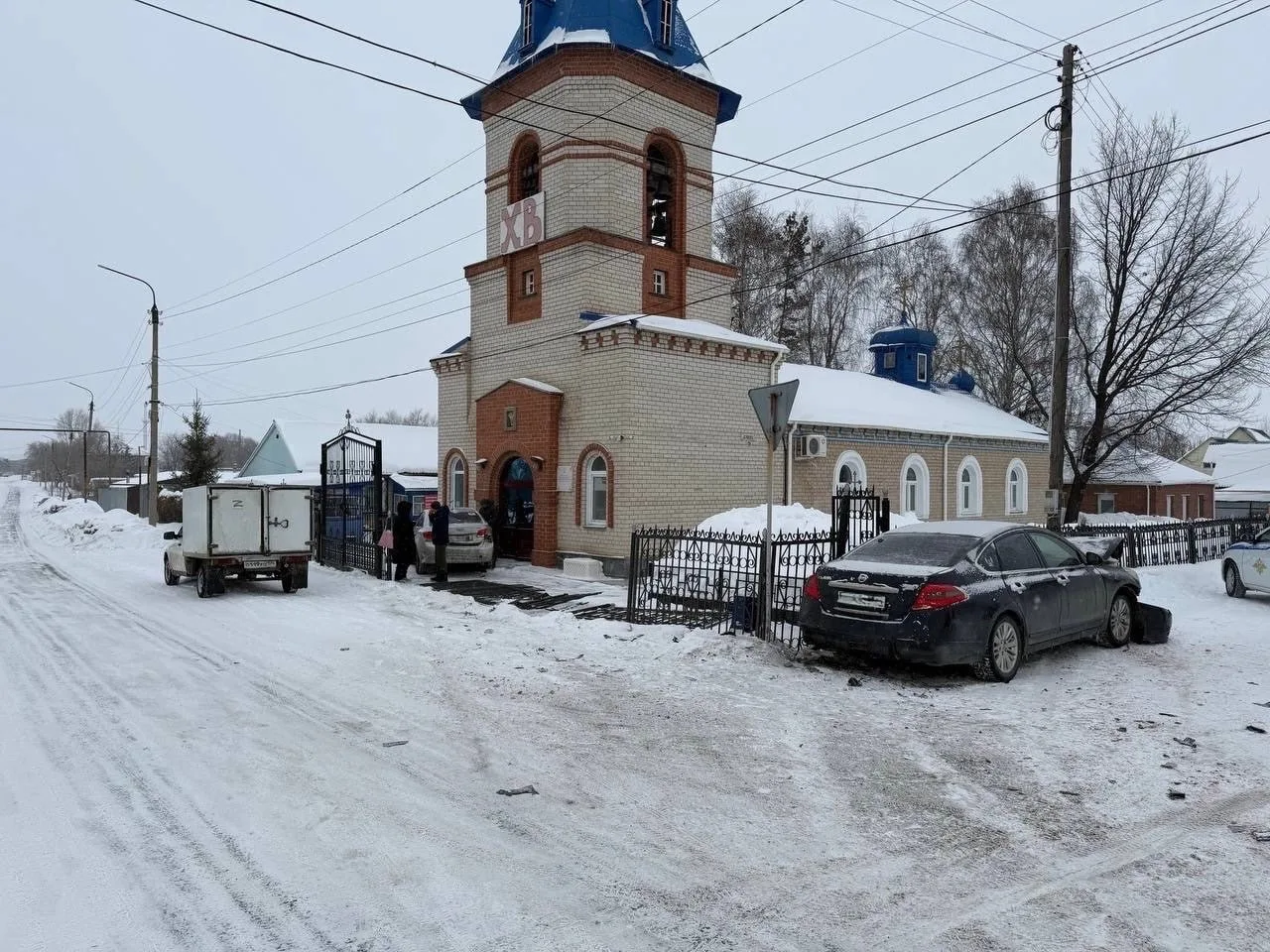 ⚡️В Еманжелинске произошло ДТП на нерегулируемом перекрестке