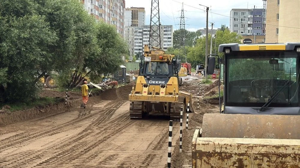 В Кирове стартовал капитальный ремонт ул. Стахановской