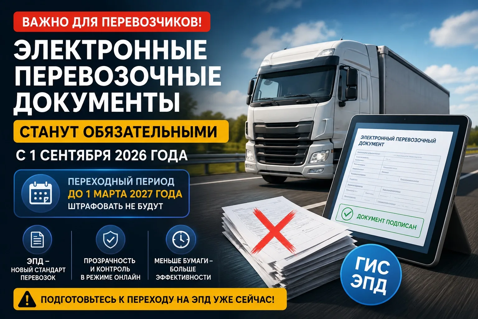 🚛 Внимание, предприниматели сферы грузоперевозок!