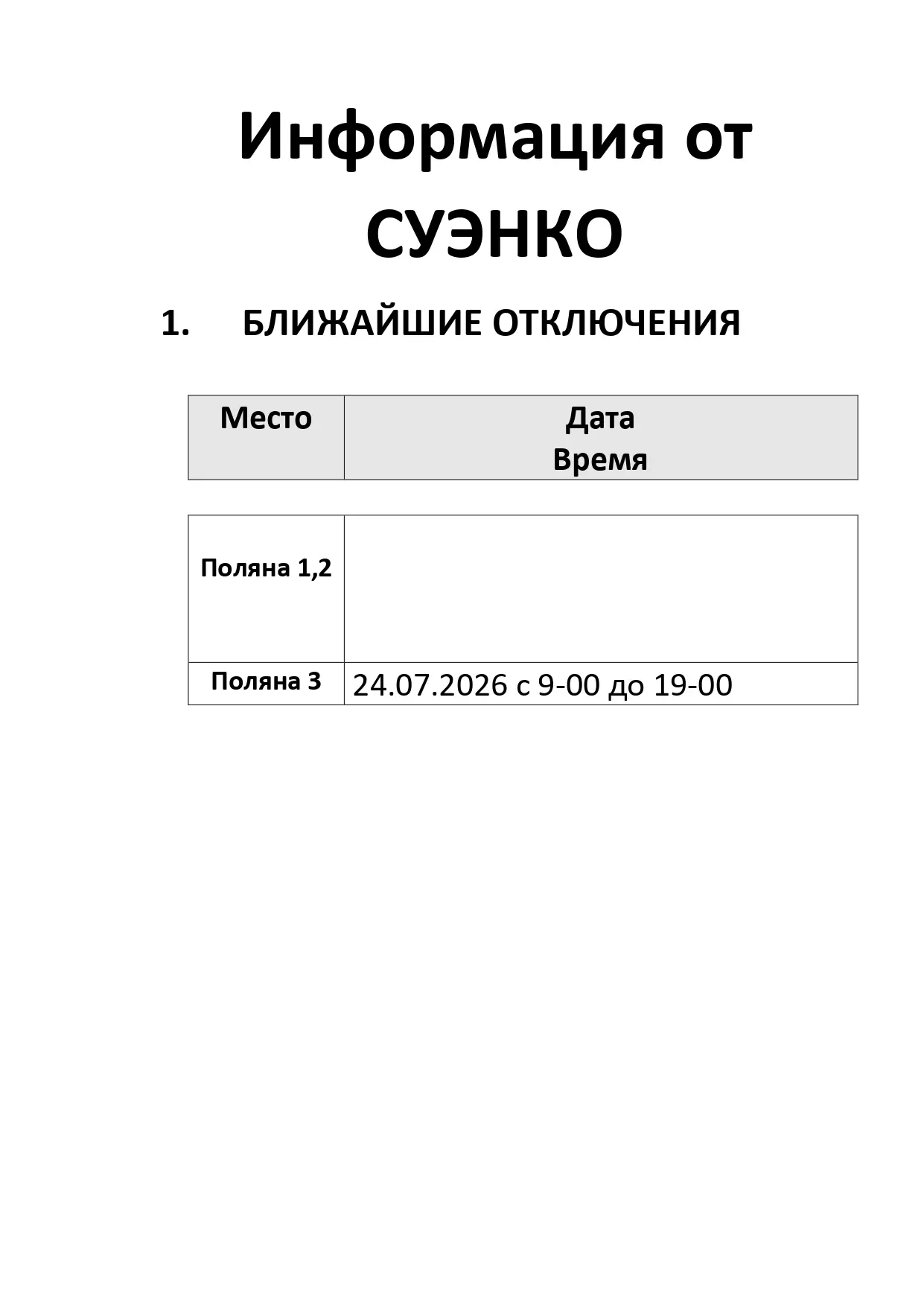Медиа публикации