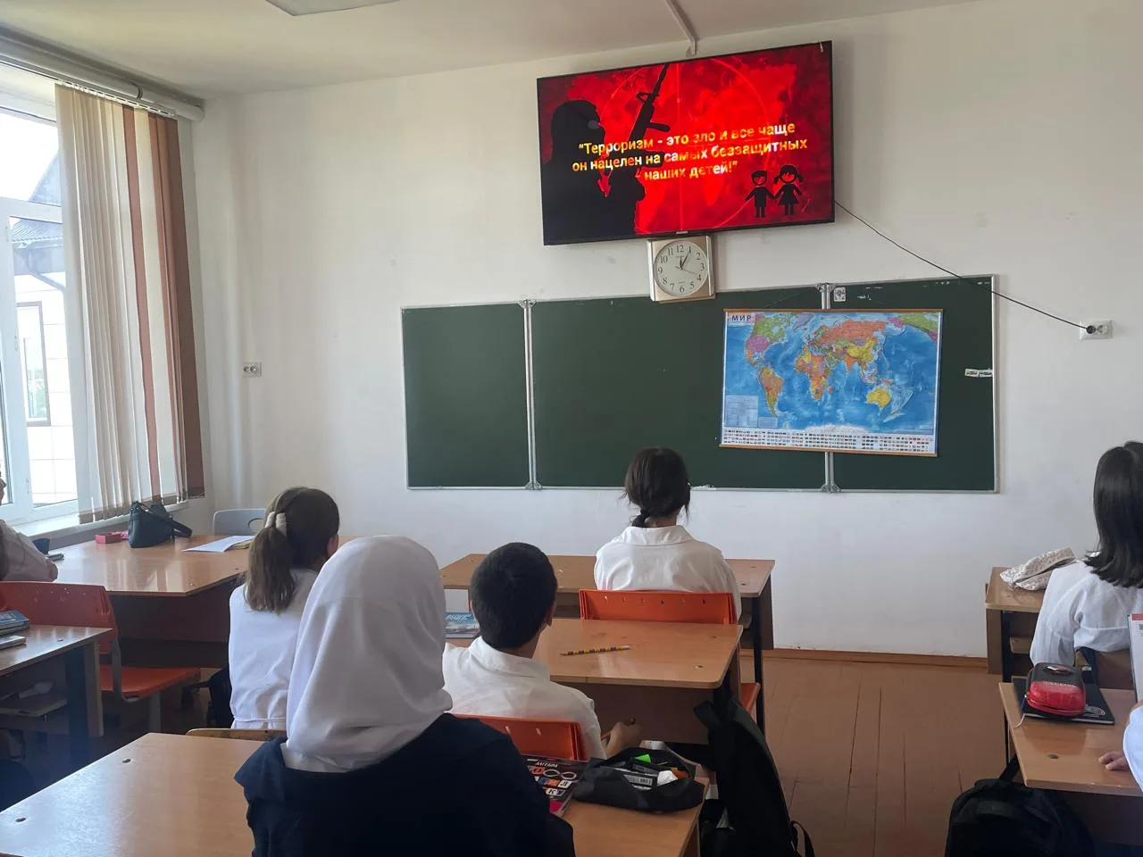 В рамках программы патриотического воспитания подрастающего поколения в 7-х классах Кас...