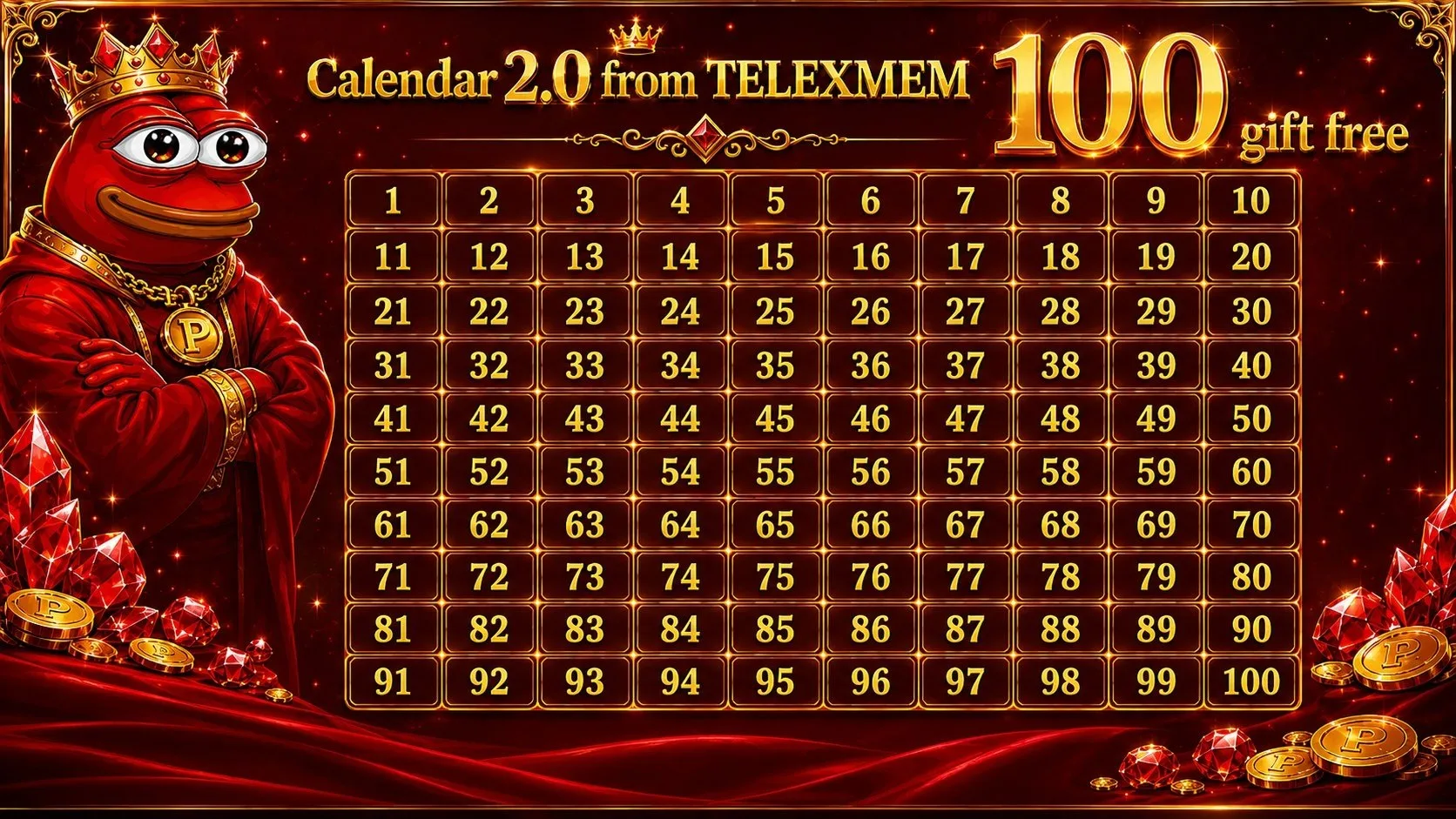 БЕСПЛАТНЫЙ ИВЕНТ КАЛЕНДАРЬ ПОДАРКОВ 🗓 2.0