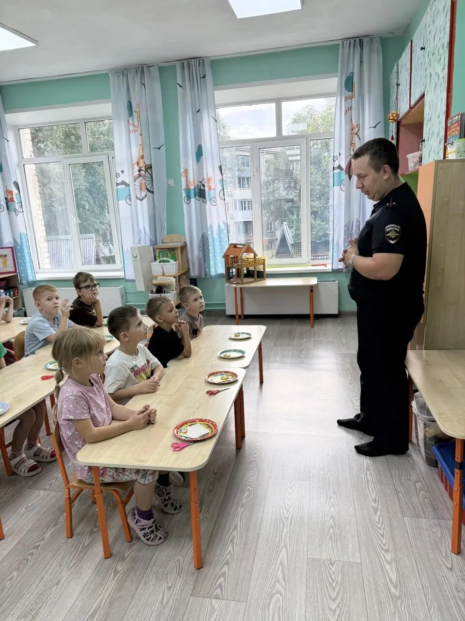 Сотрудники Госавтоинспекции города Новокузнецка провели профилактический урок по безопа...