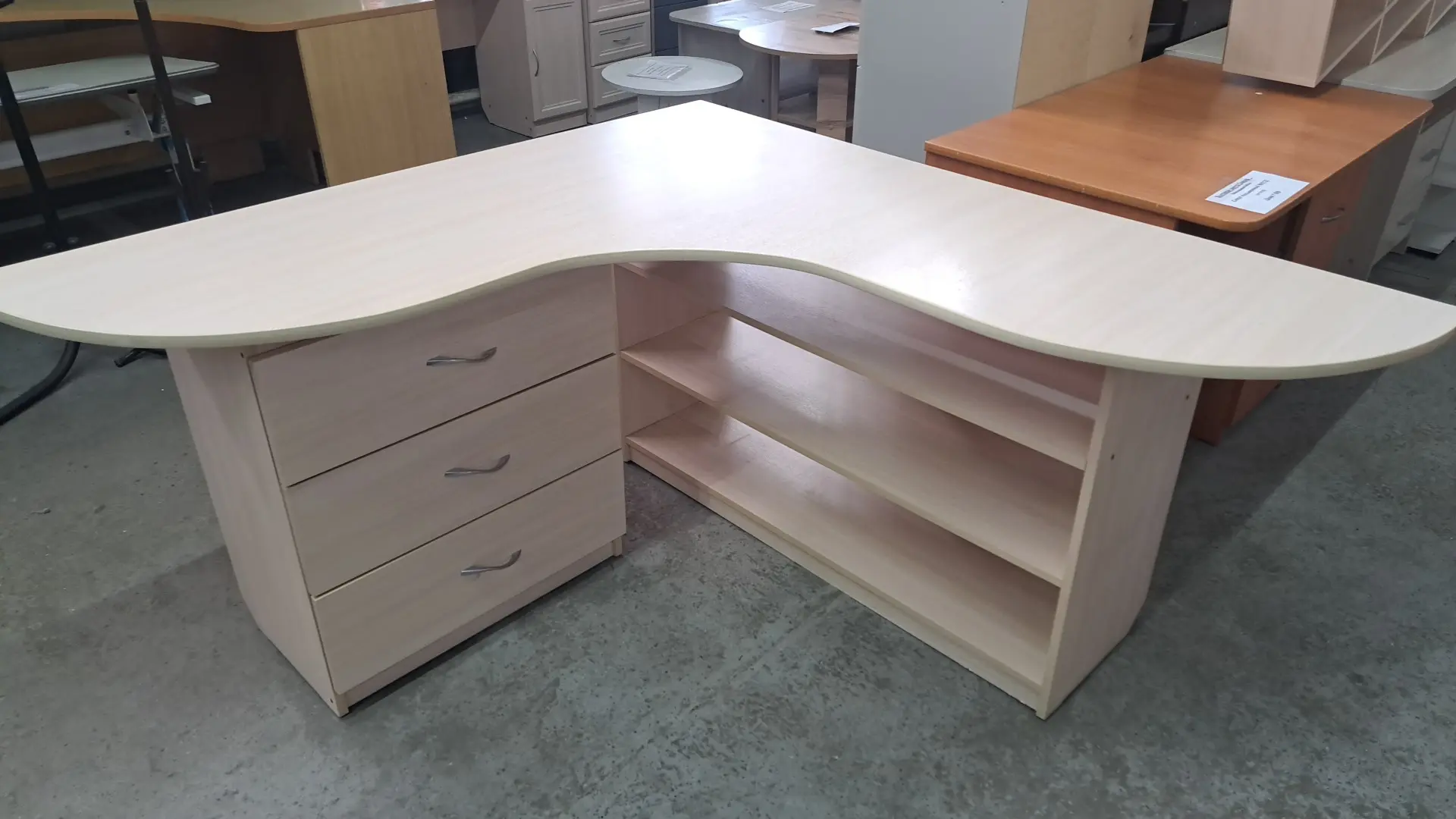 Стол угловой 150×75×140 номер 2184 цена 2999 #стол