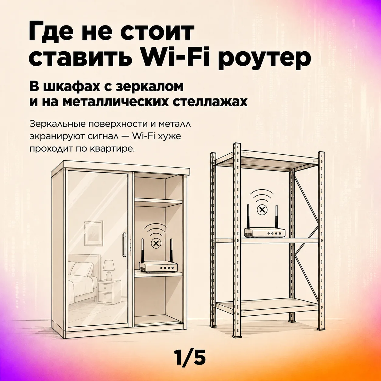 📍 А где стоит ваш роутер?
