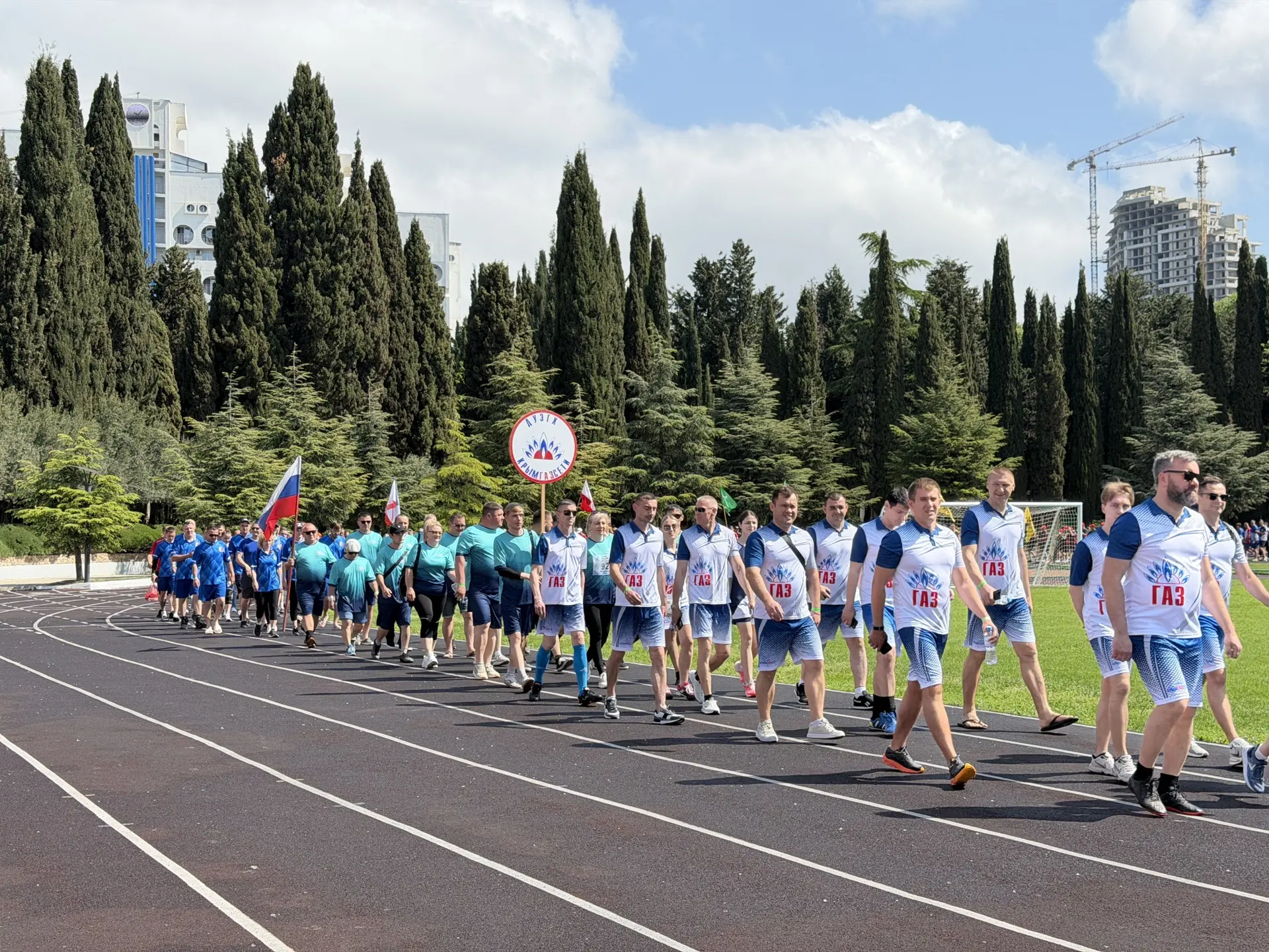 ⚽️ 🏐 В ФГБУ «ТЦСКР «Крымский» прошла Спартакиада работников ГУП РК «Крымгазсети»