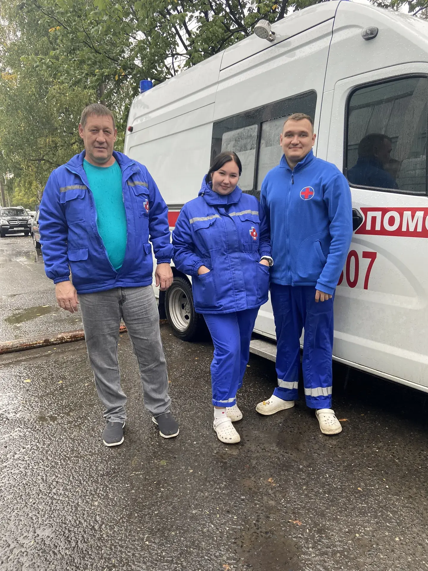 Благодарность бригаде скорой медицинской помощи подстанции Московского района №1 города...