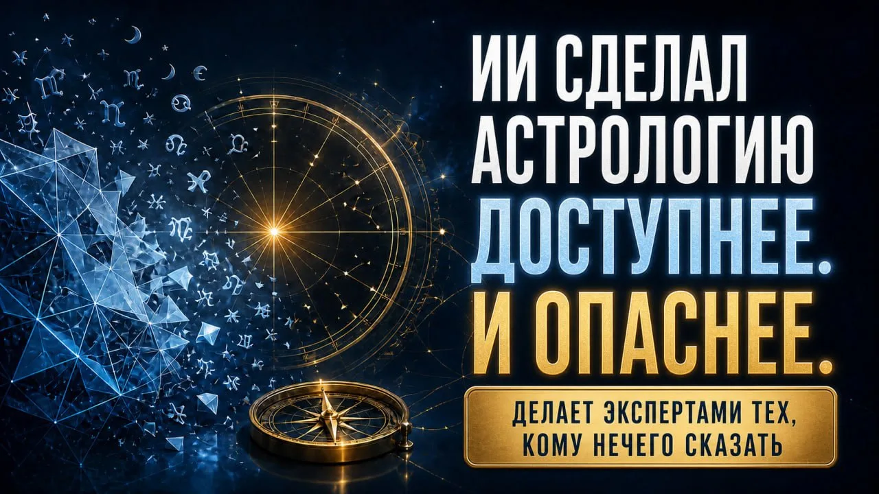 Сейчас наткнулась на рилс одного а-ля астролога.