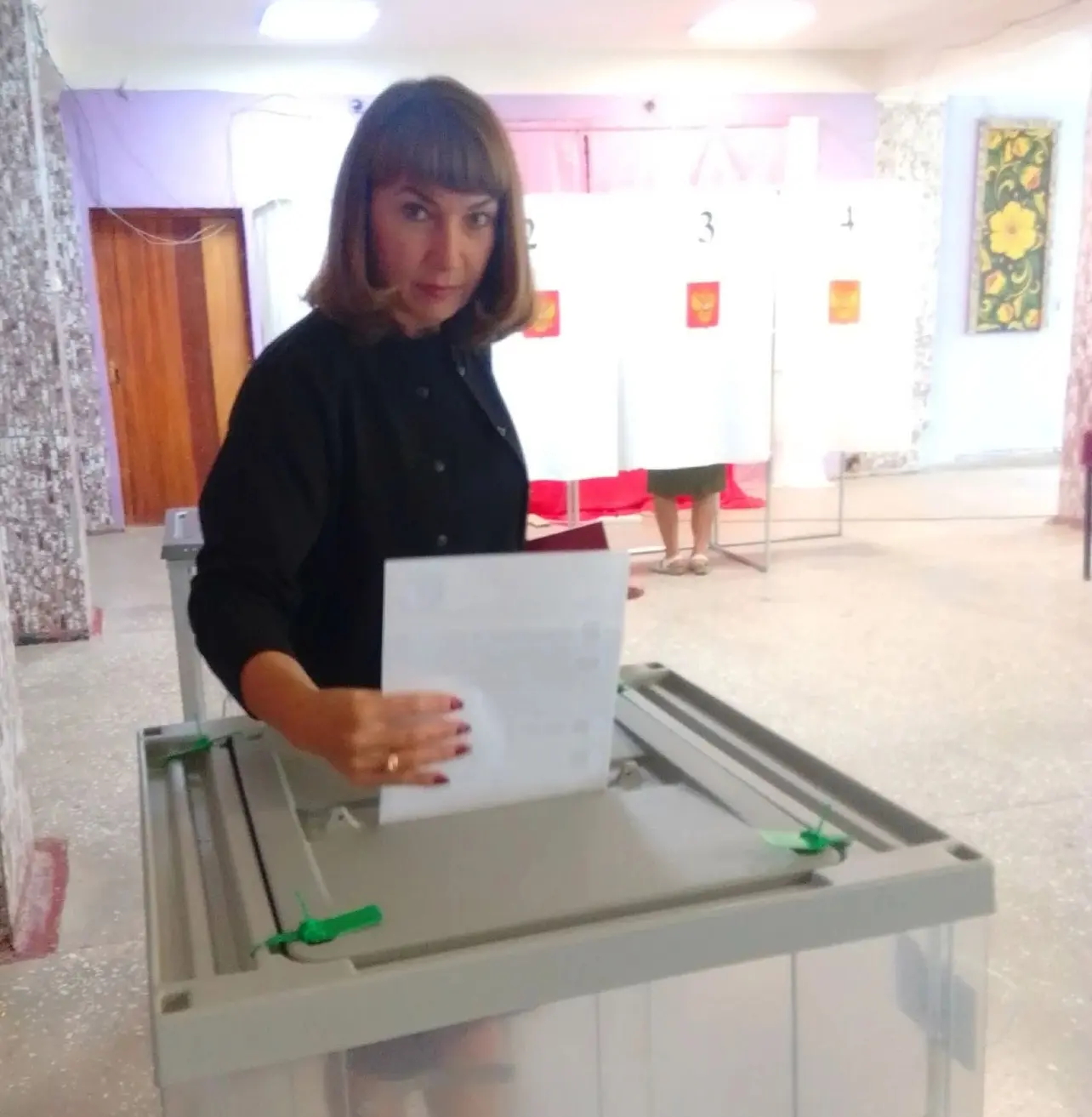 🗳️ В Октябрьском муниципальном районе идёт голосование на выборах депутатов Государств...
