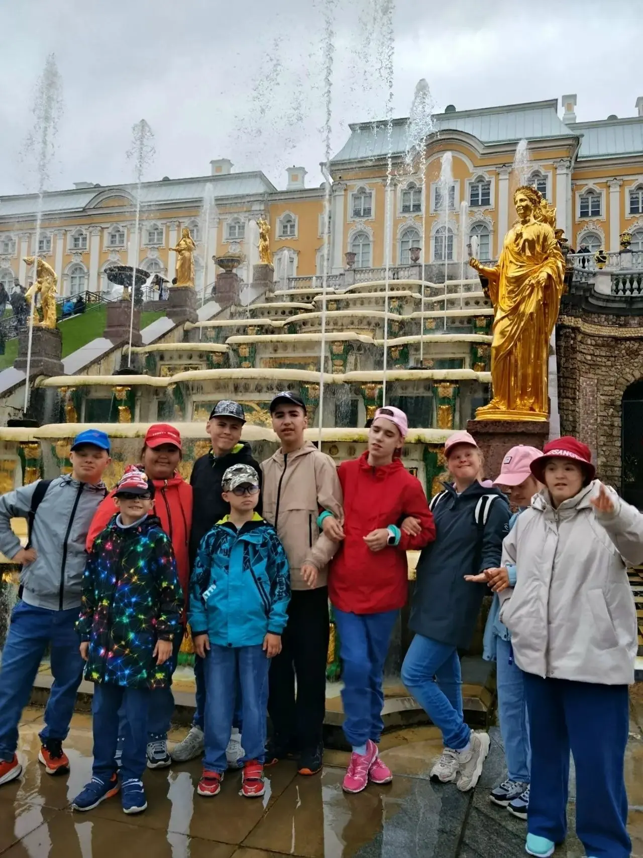 Путешествие в сердце Петергофа или как наши ребята открывали тайны Большого каскада