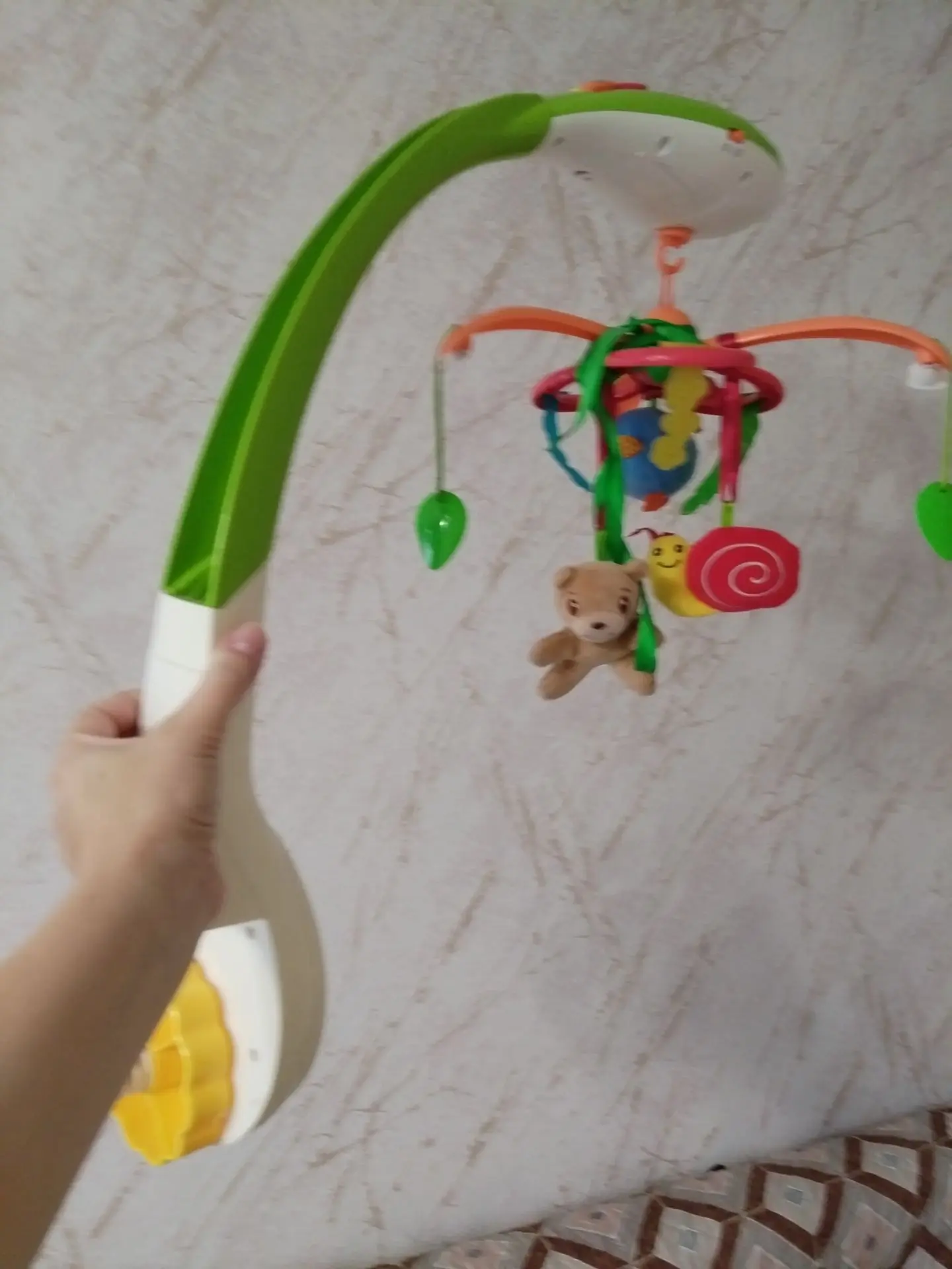 Развивающий коврик TinyLove, мобиль  Chicco, дуга на коляску, стульчик, автолюльку. Сос...