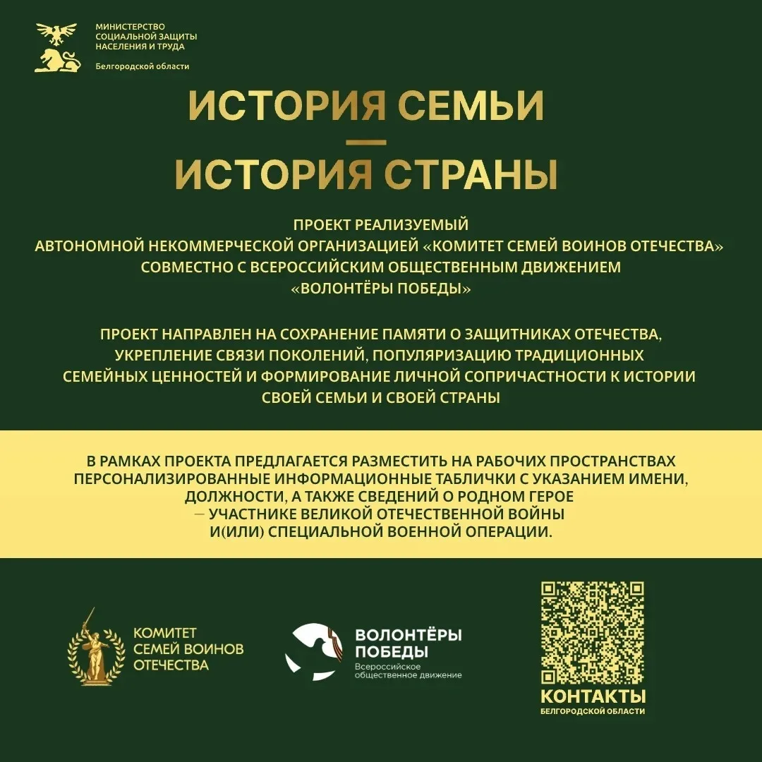 История страны начинается с истории моей семьи