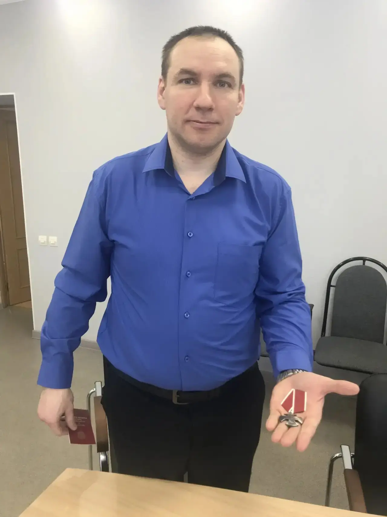 🎖 Орден Мужества передан брату героя, погибшего в ходе специальной военной операции.