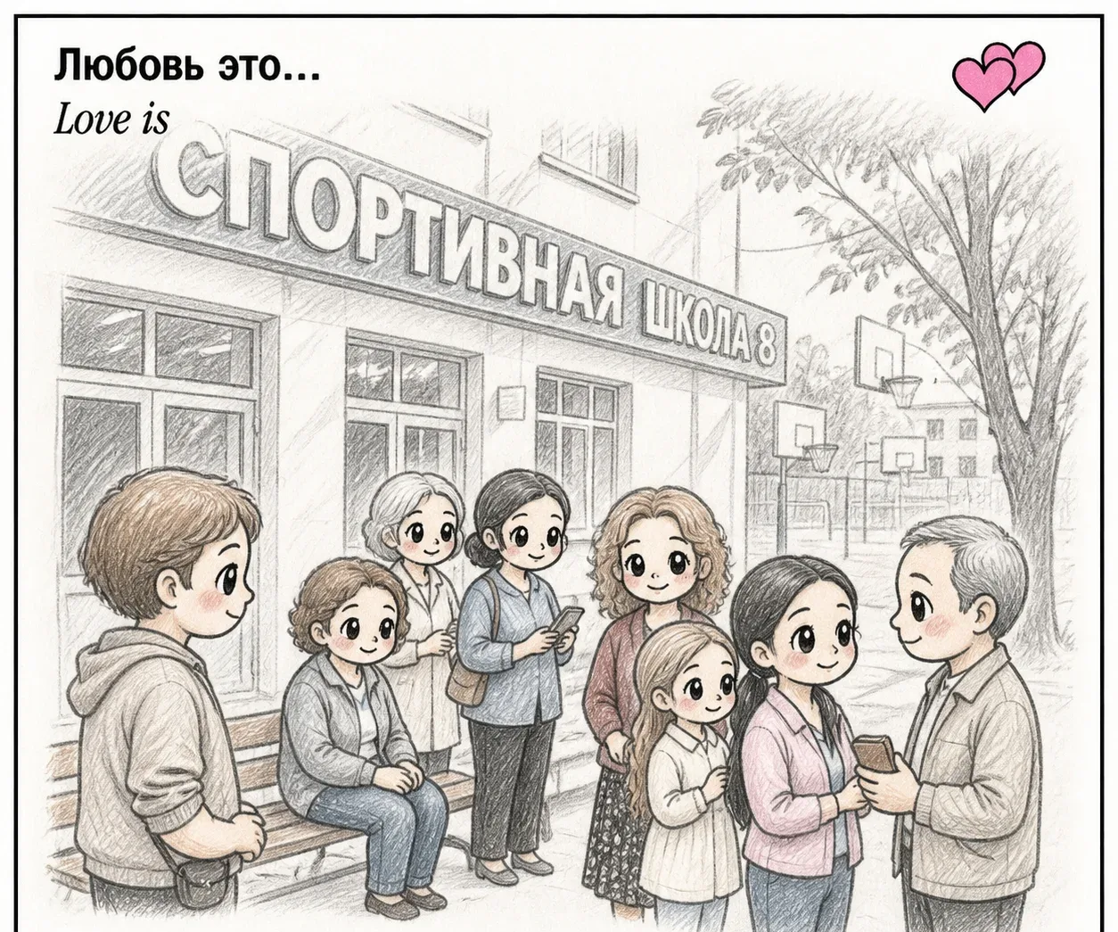 Тем, кто ждёт за дверью 🚪Кто проводит в Спортивной школе № 8 почти столько же времени,...