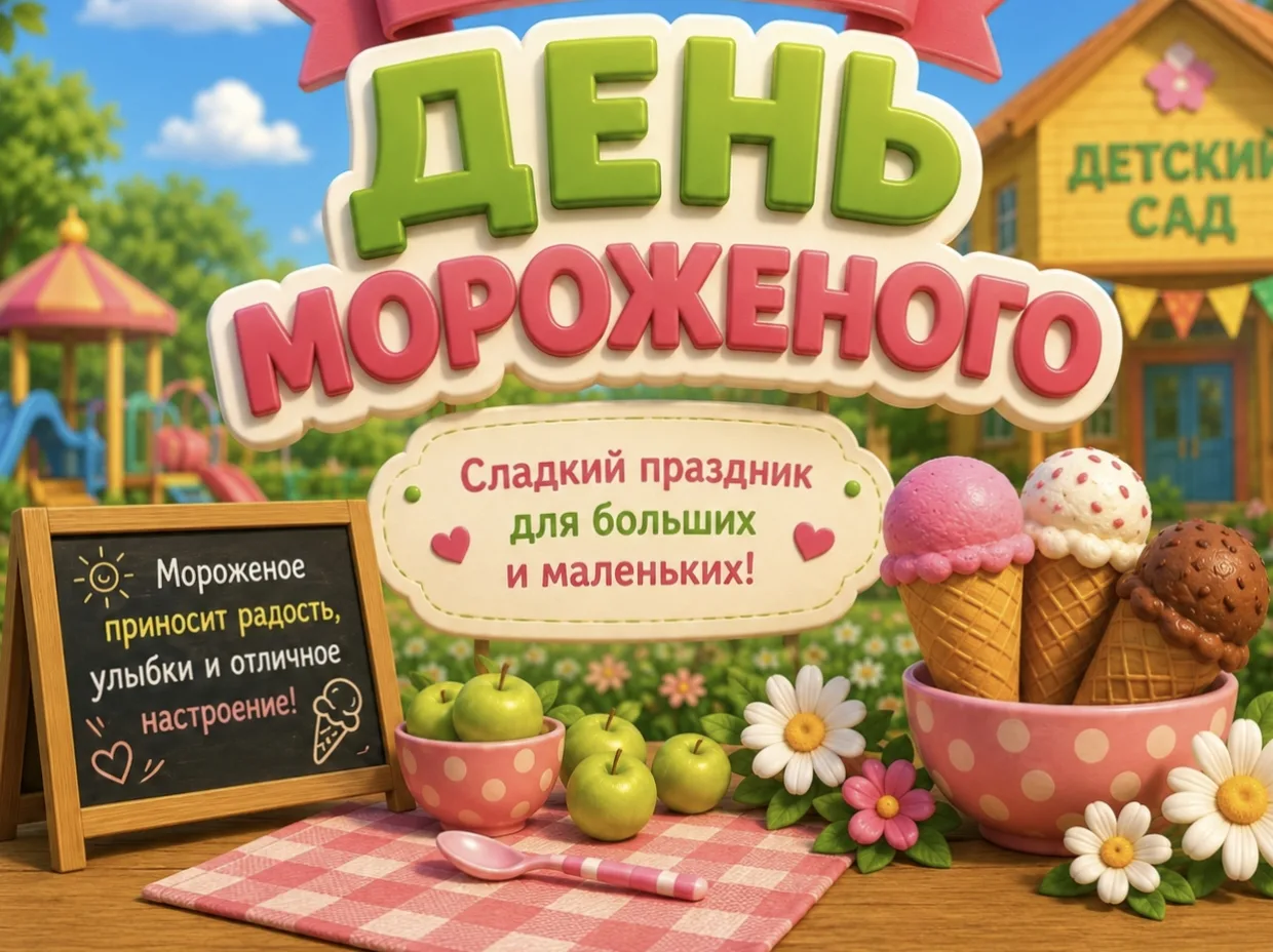Какое самое любимое лакомство и детей, и взрослых?
Конечно, мороженное!🍨🍦🍨

Мороженое — это замор