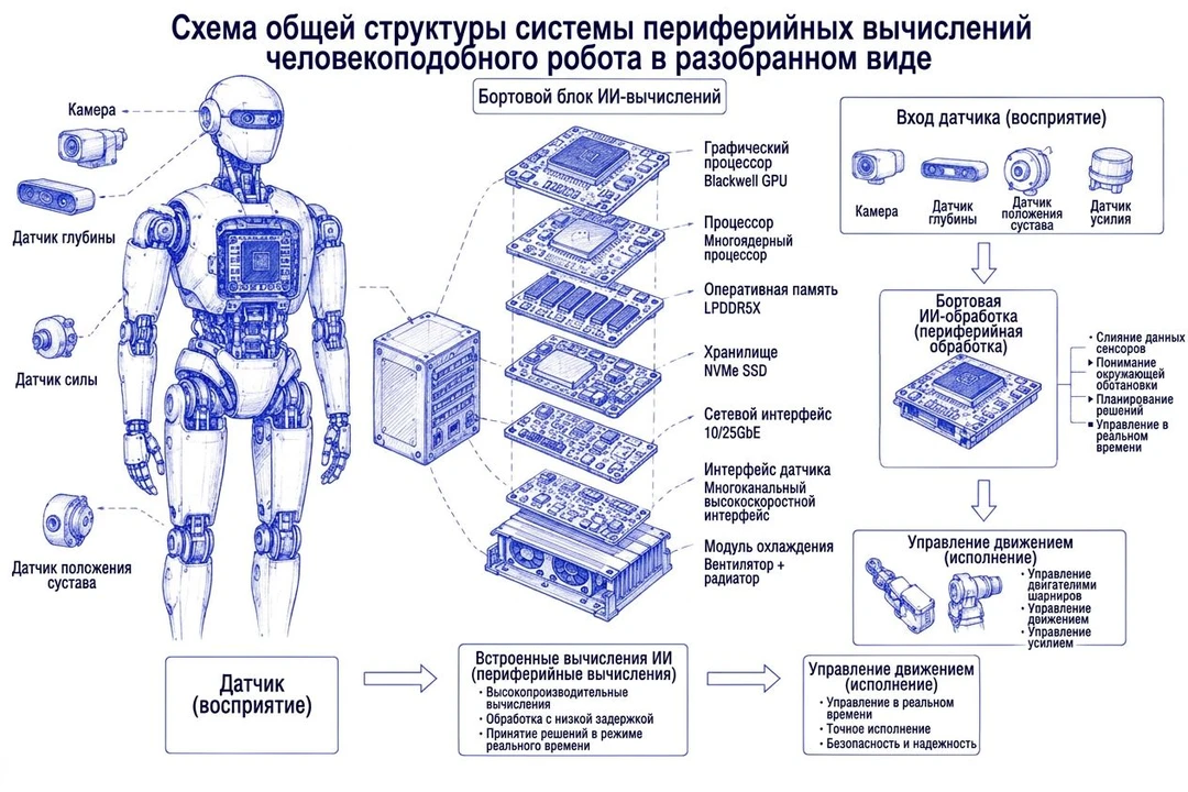 С помощью трёх иллюстраций разбираемся, зачем гуманоидам роботам и беспилотникам нужны ...