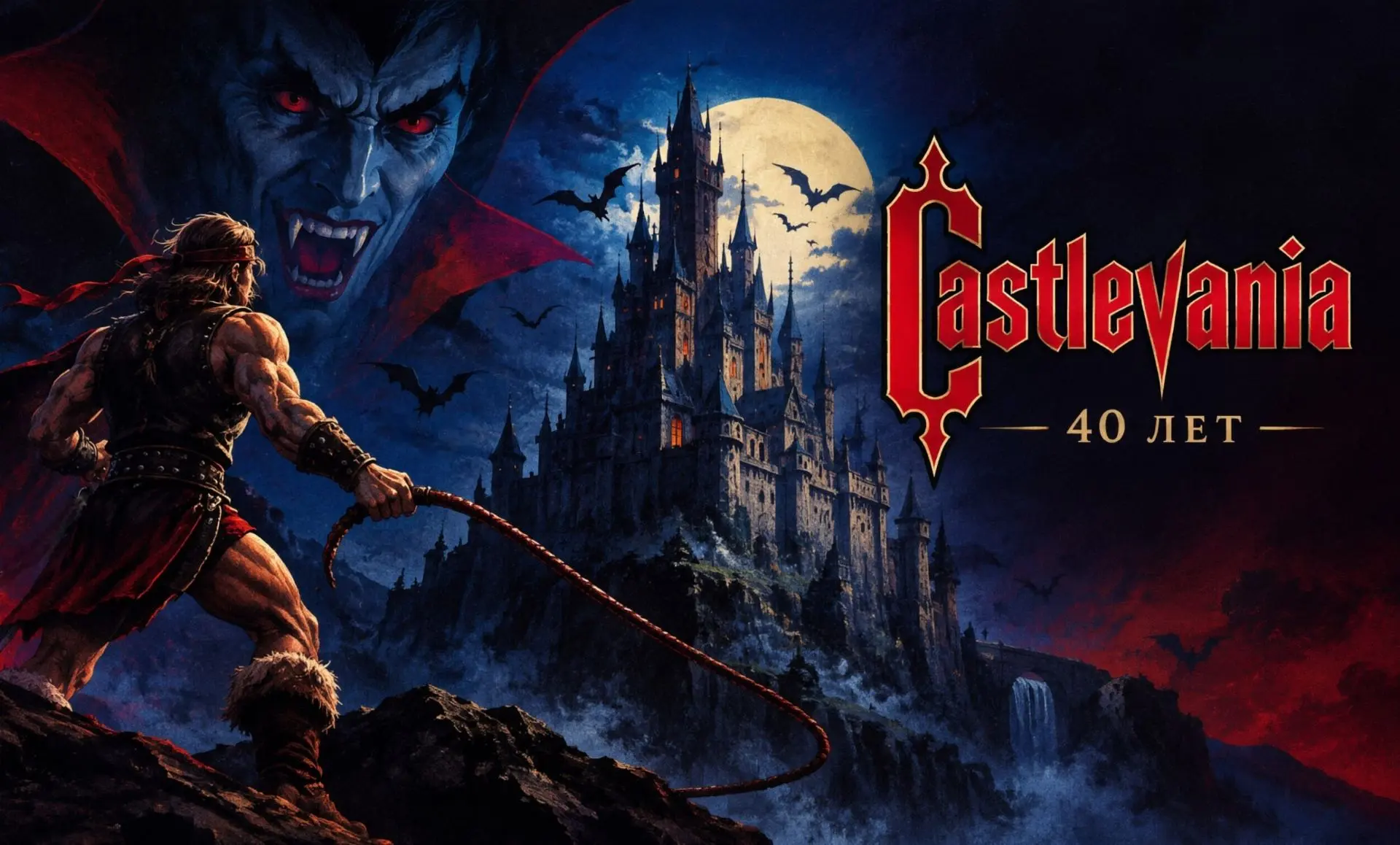 🎮 CASTLEVANIA — 40 ЛЕТ!