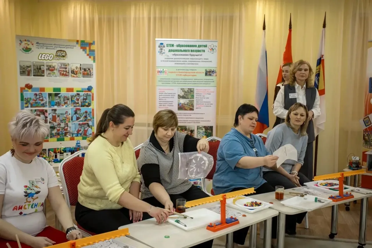 Инженерное мышление начинается с детства: на Бору прошел областной семинар-практикум  🌐27 февраля на