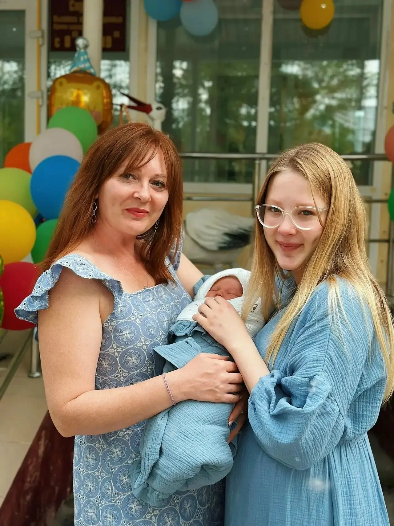 Софья вернулась в роддом, где родила сына