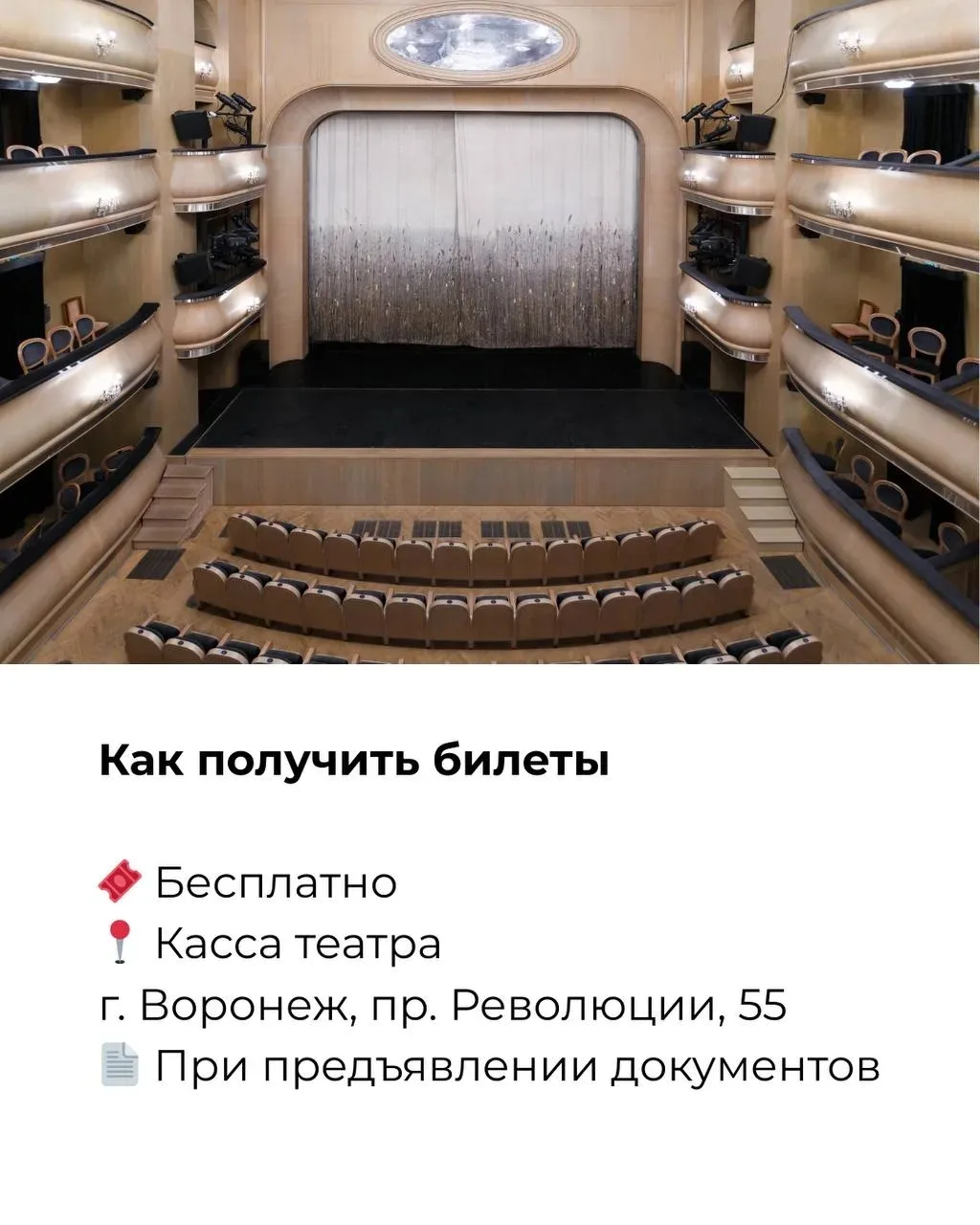 🎭 В марте участники специальной военной операции и члены их семей смогут бесплатно посетить спектакл
