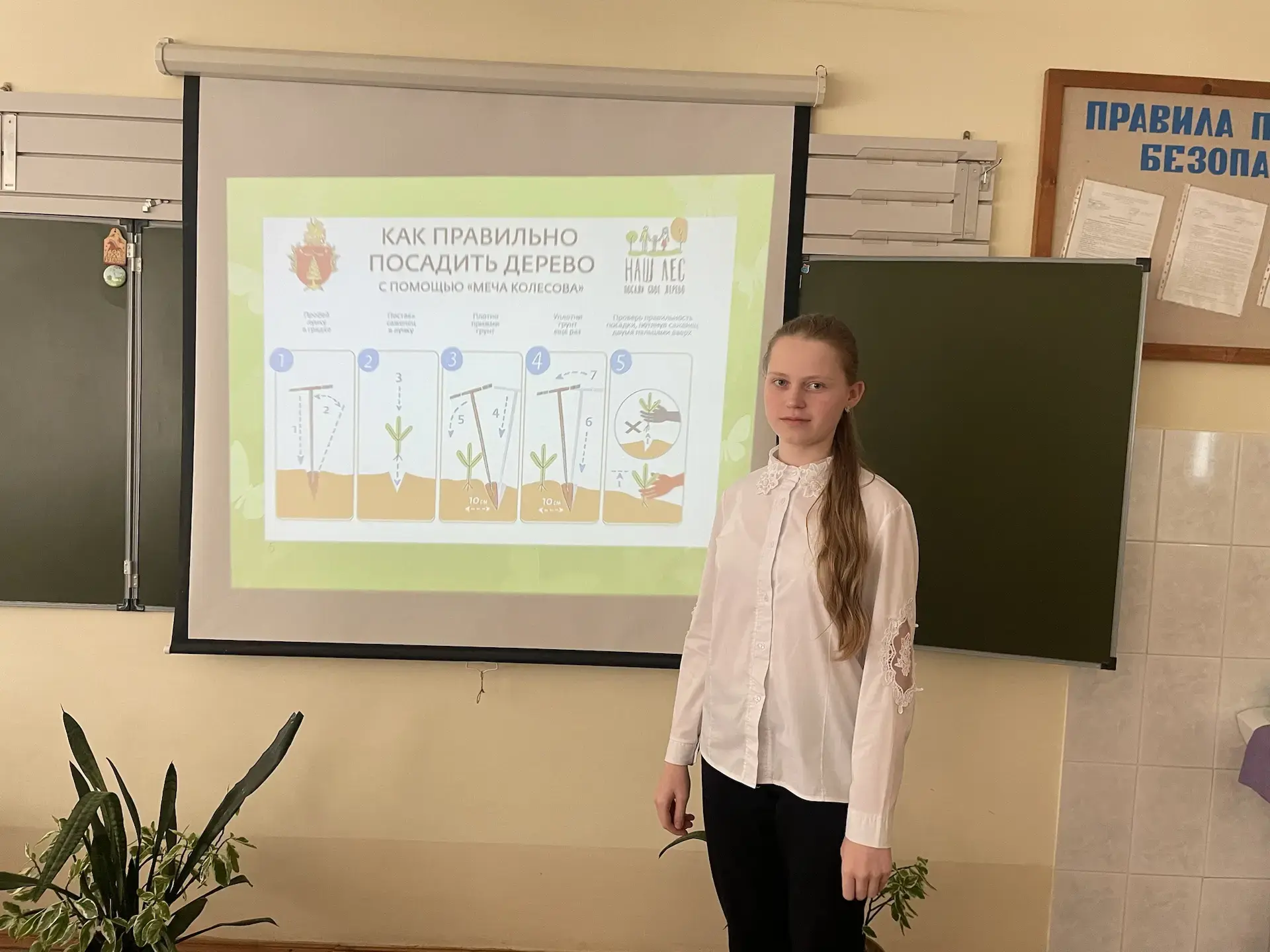 🌳 Весна — время добрых дел и новых саженцев!  В эти солнечные дни, когда природа просыпается, воспит