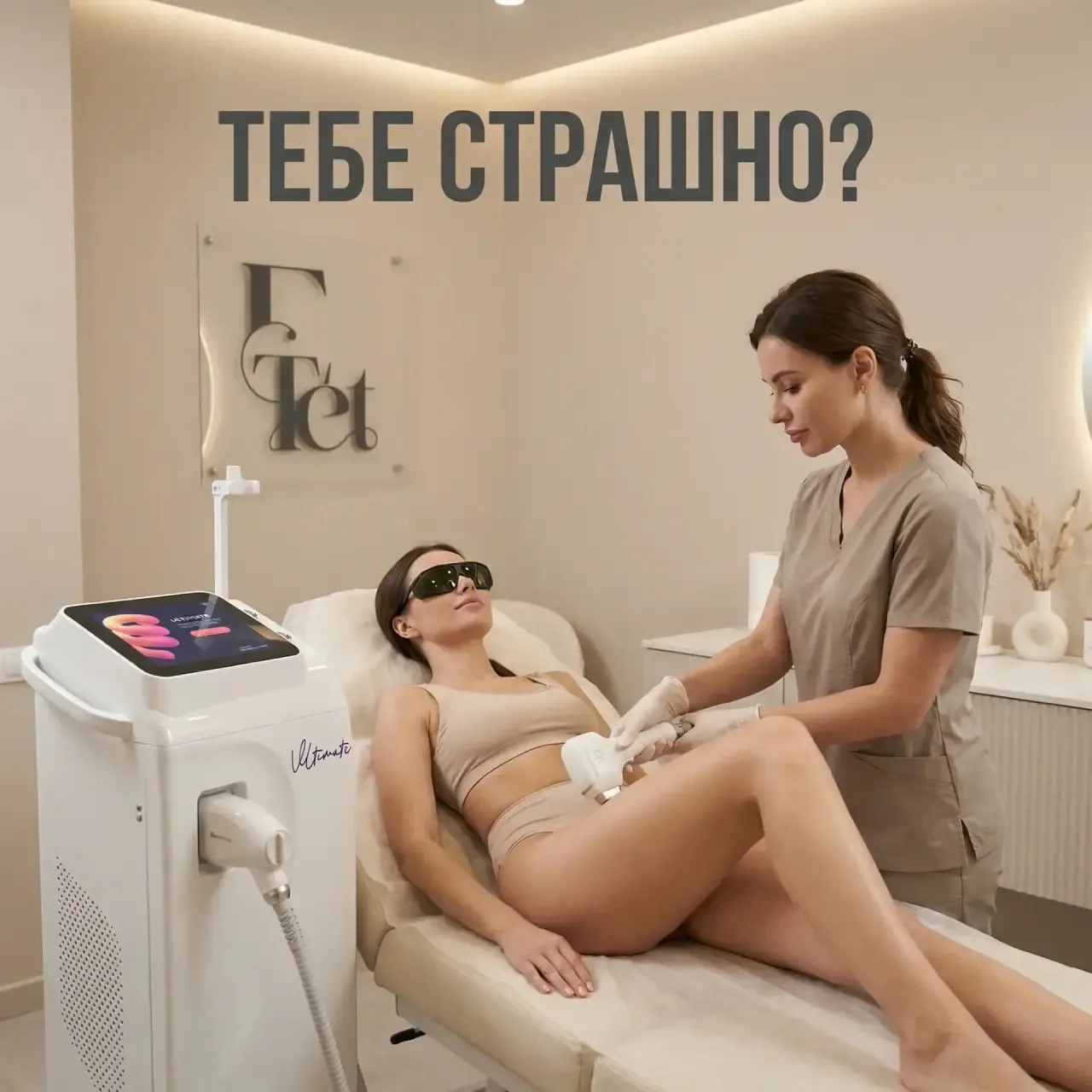 Боишься, что будет больно?