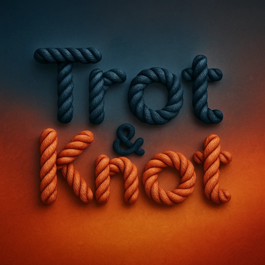 🪢Trot&Knot: Как найти зримый образ для незримых узлов?