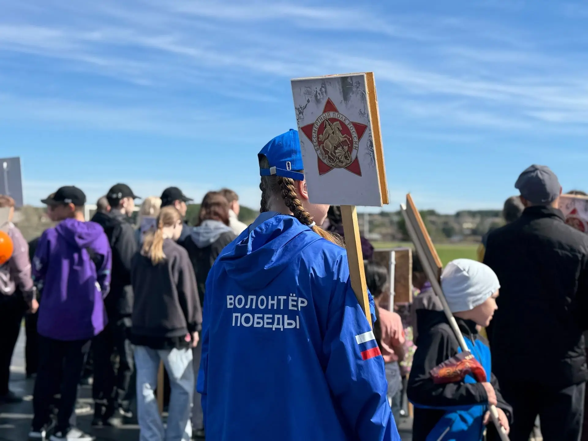 Бессмертный полк прошагал по улицам с. Тасеево  9 мая в с. Тасеево прошла всенародно любимая акция «