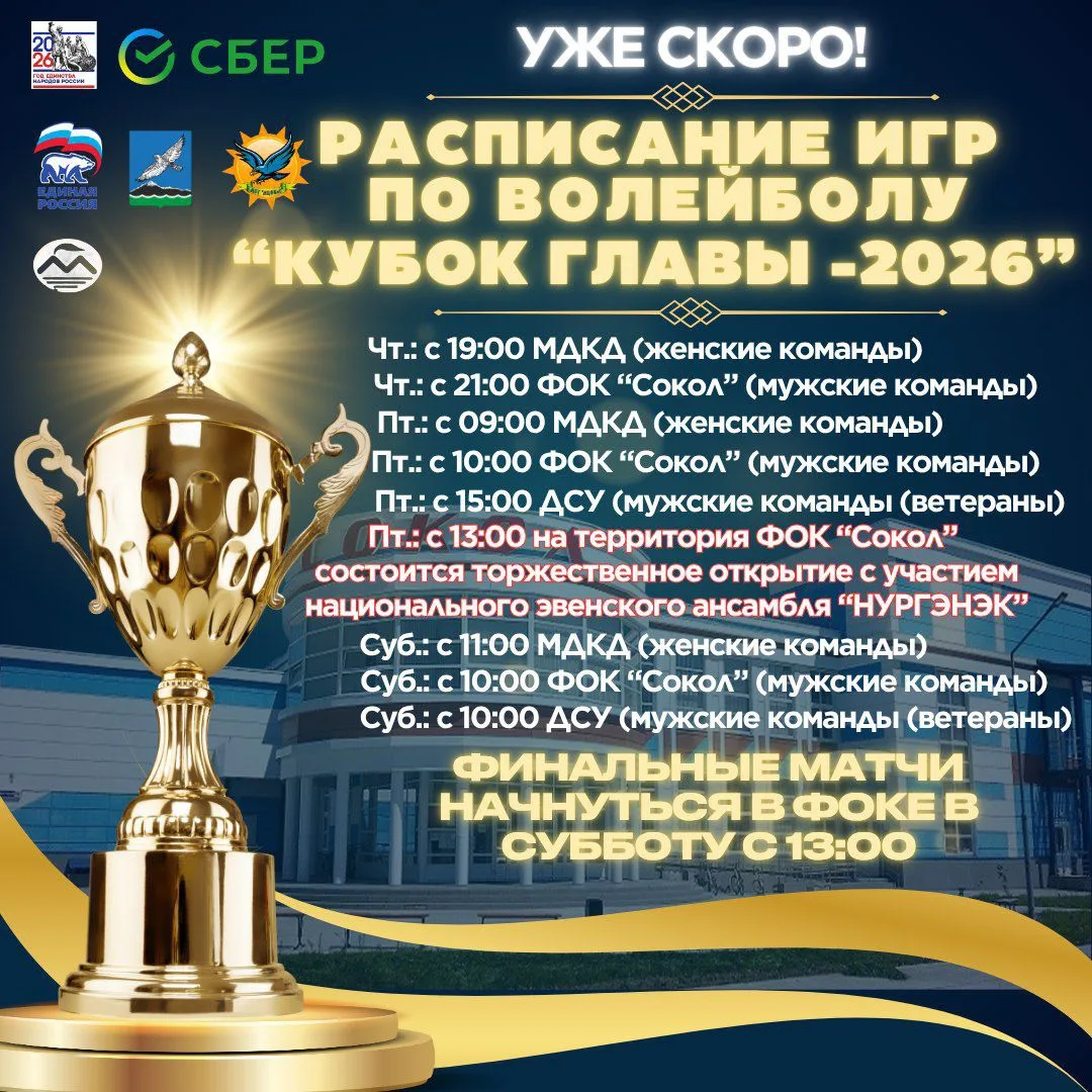 Начиная с 28 мая по 30 мая в селе Мильково пройдет праздник волейбола - Кубок главы Мил...