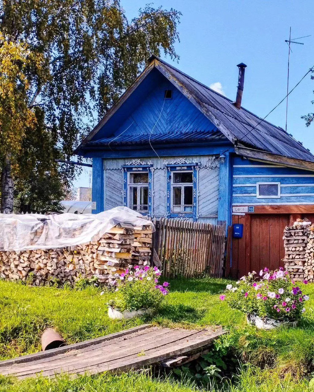 🏡 Уютные домики из Пермской глубинки