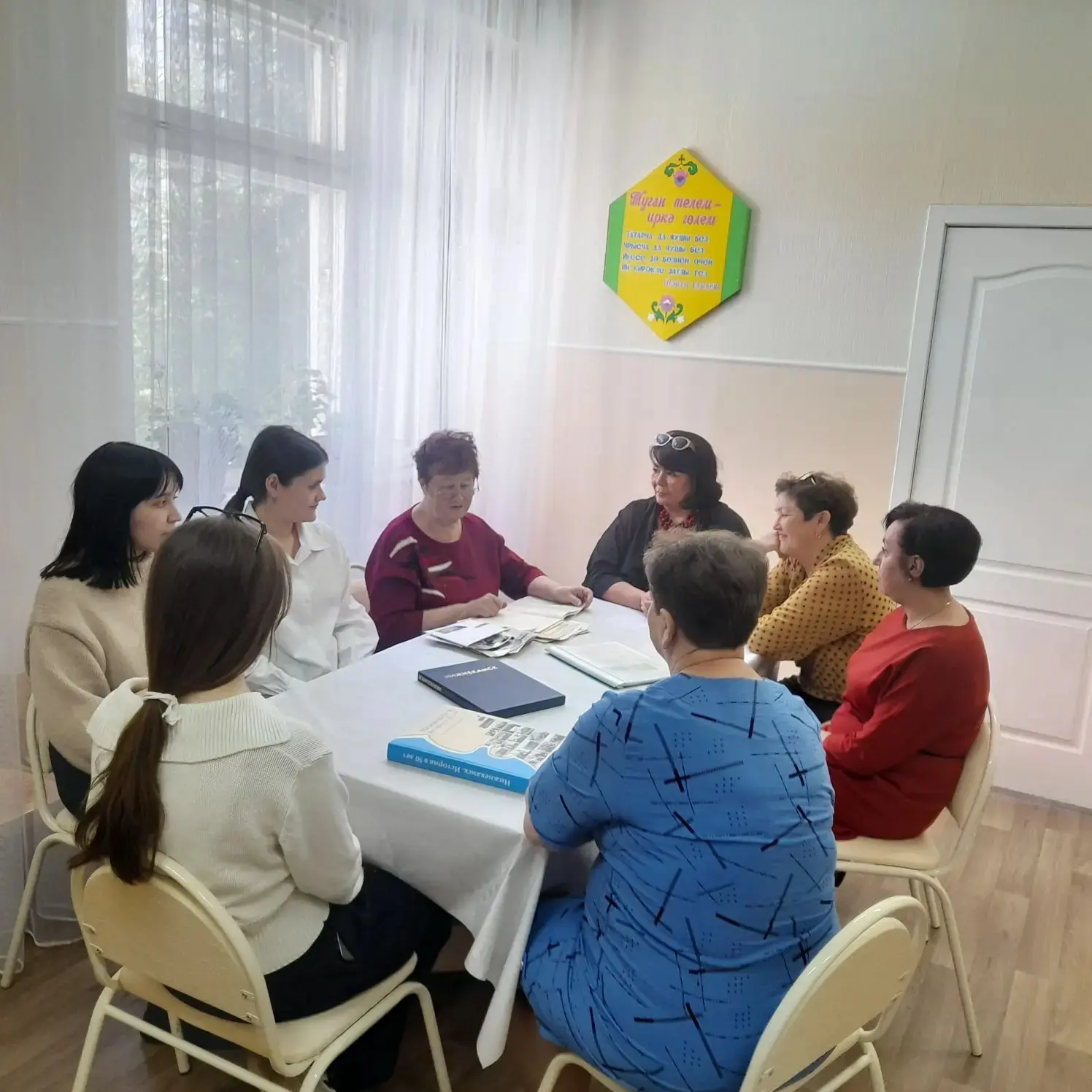 В рамках Года дошкольного образования в нашем детском саду состоялась теплая встреча с ...