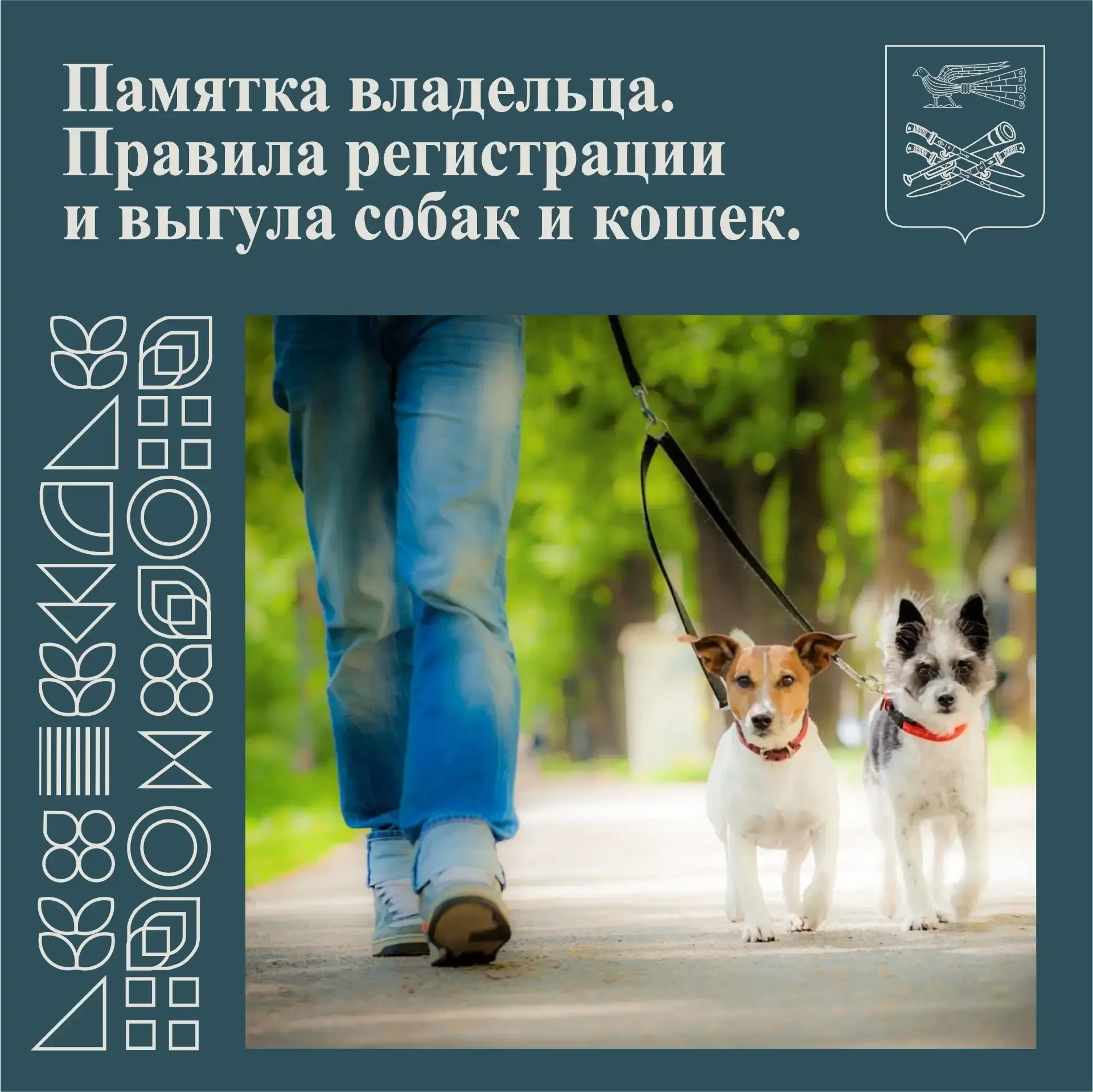 Памятка владельца. Правила регистрации и выгула собак и кошек.

🌟 Где зарегистрировать?
- г. Корено