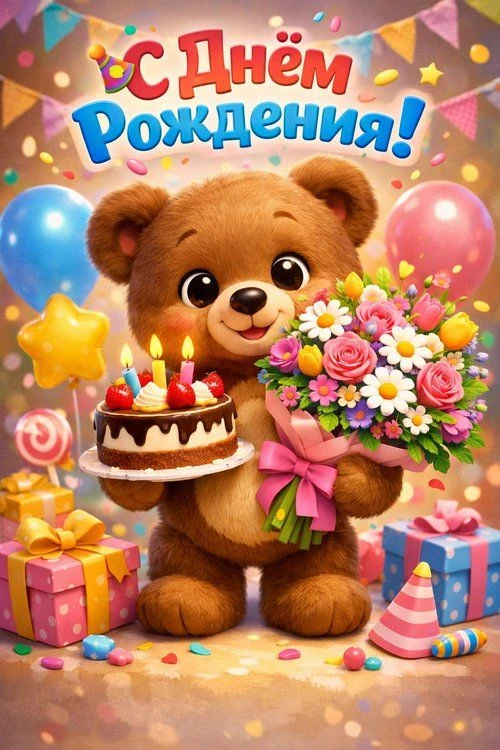 Поздравляем с Днём рождения! 🎂🎁