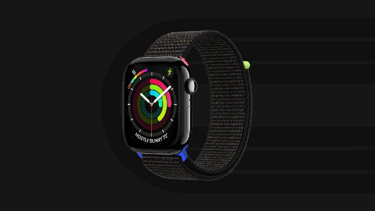Сотрудники Apple, которые участвовали в ежегодном конкурсе Close Your Rings Challenge, ...