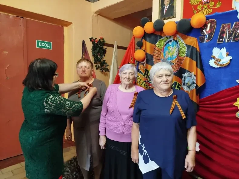 Сотрудниками МБУ «Дарьино-Ермаковский сельский Дом культуры» накануне Дня Победы  прове...