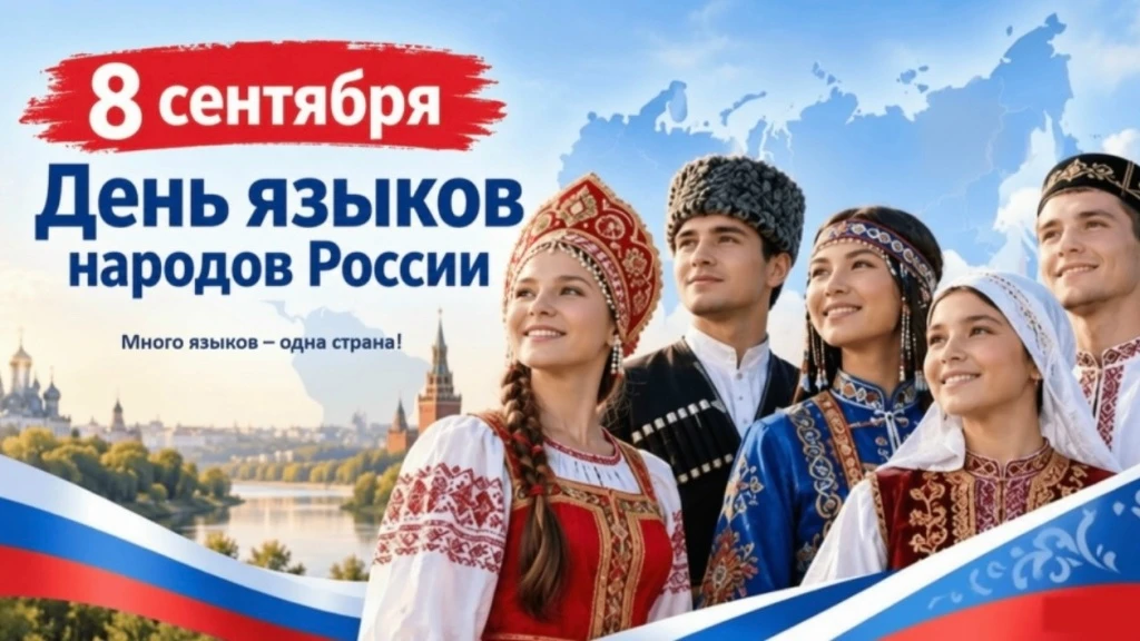 📌Сегодня в 1 классе прошёл тематический день, посвящённый Дню языков народов России🇸🇮.