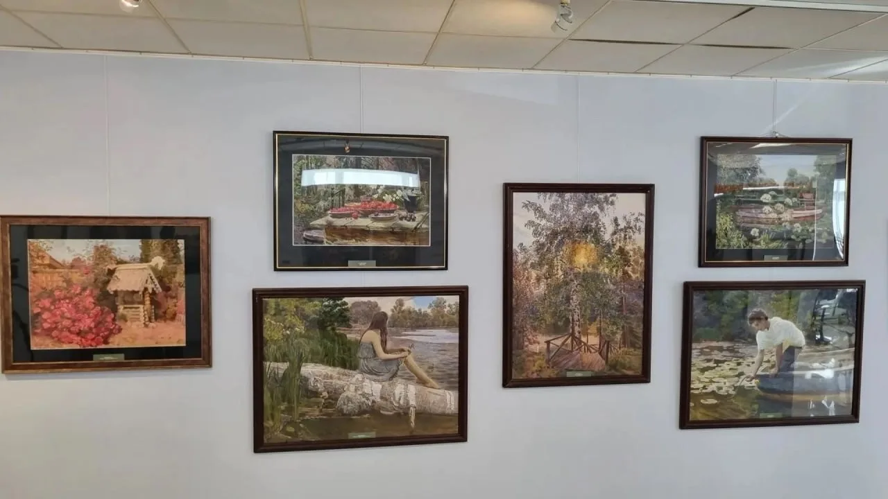 🖼 В ступинской галерее «Ника» открылась выставка Натальи Беседновой