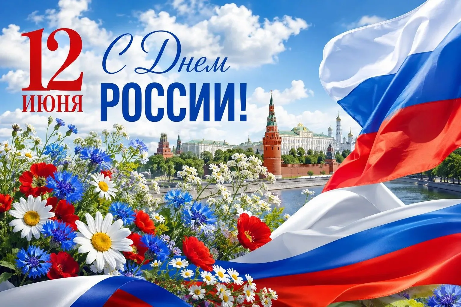 С Днём России, друзья! 

Этот государственный праздник важен для каждого гражданина как символ госуд