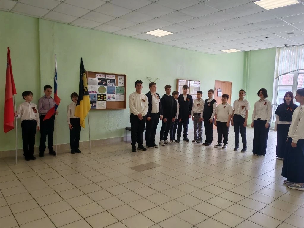 🎖️4 мая состоялась торжественная линейка, посвящённая 81-ой годовщине Победы в Великой Отечественной