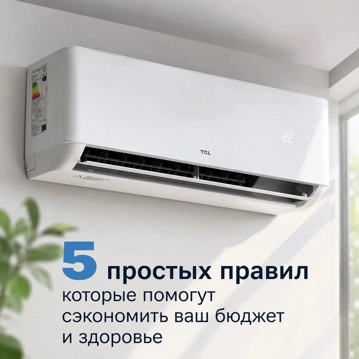 🤔КАК НЕ ПРОСТУДИТЬСЯ И СЭКОНОМИТЬ НА КОНДИЦИОНЕРЕ ЭТИМ ЛЕТОМ?
⁣
Жара — это вызов для нашего бюджета