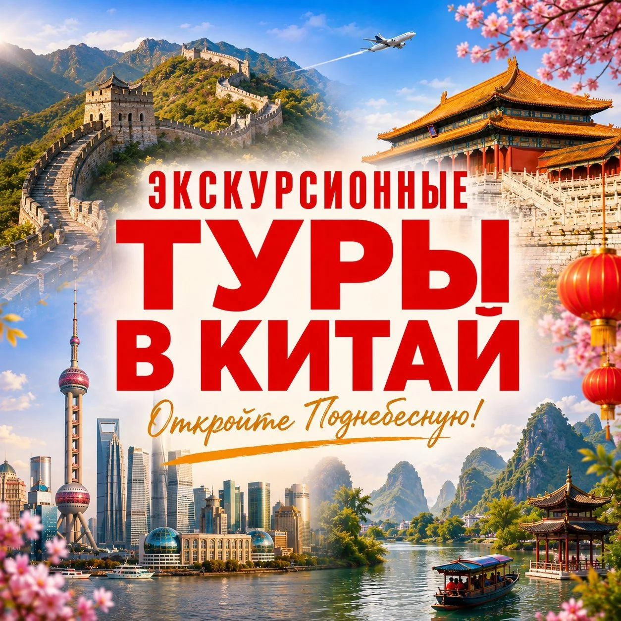 🐲 Открываем Поднебесную: от Великой Китайской стены до небоскрёбов Шанхая