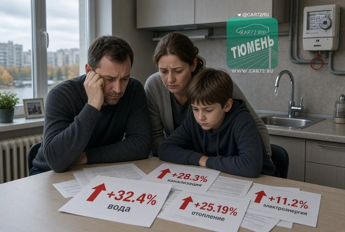С 1 октября жителей Тюменской области ждет существенное повышение тарифов на коммунальн...