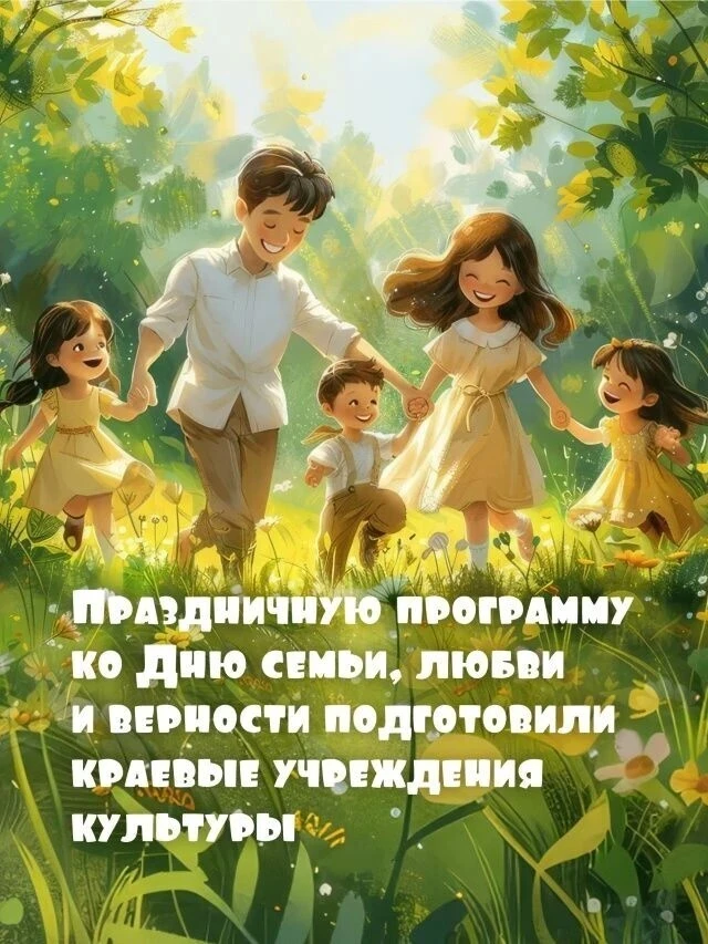 Праздничную программу ко Дню семьи, любви и верности подготовили краевые учреждения культуры

Гост