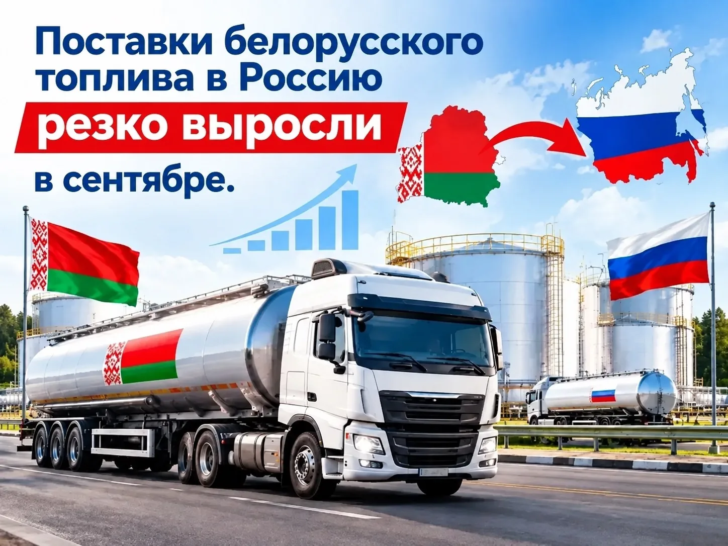 Поставки топлива из Беларуси растут 📈