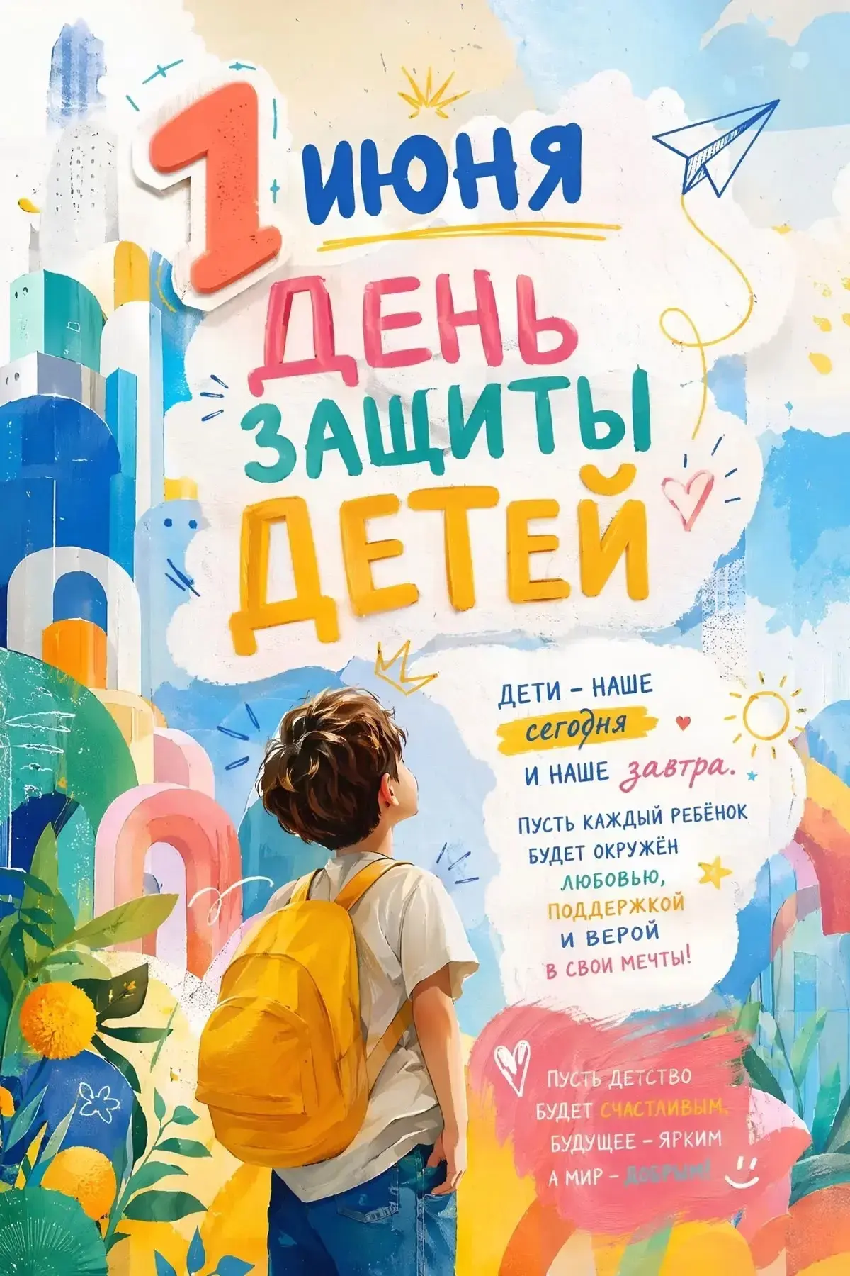 🎈 С 1 июня! День защиты детей 🎈

Ребята , вот и наступило долгожданное лето, а значит — время кани